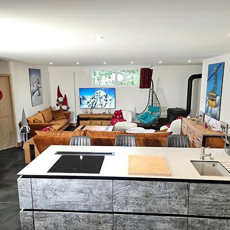 Les Fees Mer : Appart 150 M² Hypercentre Calme 10P 샤모니 외부 사진