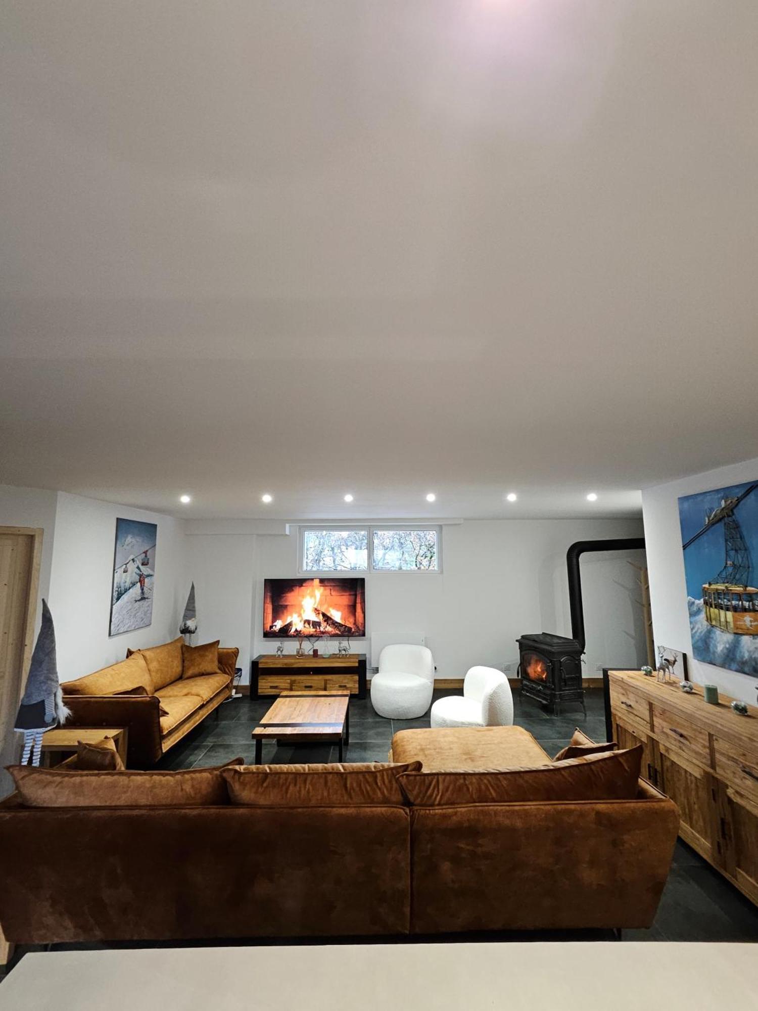 Les Fees Mer : Appart 150 M² Hypercentre Calme 10P 샤모니 외부 사진