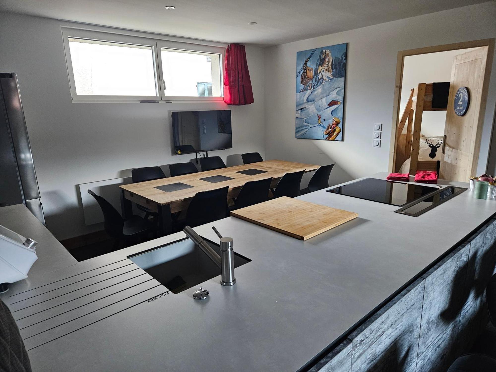 Les Fees Mer : Appart 150 M² Hypercentre Calme 10P 샤모니 외부 사진